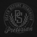 T-shirt Pretorian "Honour" - black/black