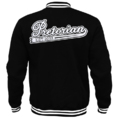 Sweat jacket baseball "Est. 2003" - black