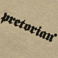 Koszulka Pretorian Ringer "Logo" 3D - piaskowa