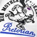 T-shirt Pretorian "Run motherf*:)ker!" - white