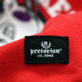 Hoodie Pretorian "Run motherf*:)ker!" - red