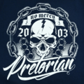 Sweatshirt Pretorian "No Mercy" - navy blue