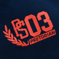 Sweatshirt Pretorian "Side" - navy blue