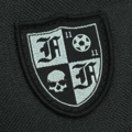 Torebka saszetka Pretorian "Shield Football Fanatics" - czarny/czerwony