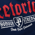 Hoodie Pretorian "Strength" - navy blue