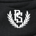 Sweat jacket baseball Pretorian "Logo" - black