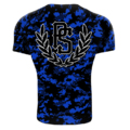 Rashguard short sleeve Pretorian "Blue Camo"