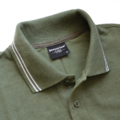 Koszulka polo Pretorian "Logo" wstawki - khaki