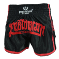 Muay Thai Shorts Pretorian "Elite" - black/red