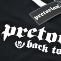  Women's T-shirt Pretorian "Back to classic " - Black