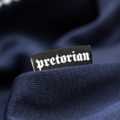 Polyester sweatshirt Pretorian "Logo" - navy blue