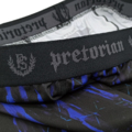 Vale Tudo Shorts Pretorian "Blue Splash" black