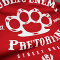 T-shirt Pretorian "Public Enemy" - red