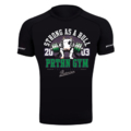 Rashguard short sleeve Pretorian "Strong as a Bull!"