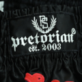 Muay Thai Shorts Pretorian "Elite" - black/red