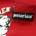 Sweatshirt Pretorian "Run motherf*:)ker!" - red