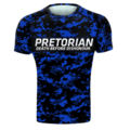 Rashguard short sleeve Pretorian "Blue Camo"