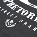Bluza z kapturem Pretorian "Public Enemy" - grafitowa