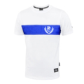 T-shirt Pretorian "Trouble Blue Strap" - white