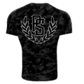 Rashguard short sleeve Pretorian "Grey Camo"