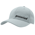 Czapka z daszkiem Pretorian "Logo 3D Black" - jasny stalowy