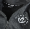 Sweat jacket Pretorian "Only for winners" - graphite