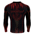 Rashguard longsleeve Pretorian "Red Splash"