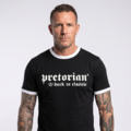 Koszulka Pretorian Ringer "Back to classic" - czarna