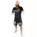 Rashguard short sleeve Pretorian "No Mercy"