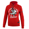  Women's Hoodie Pretorian "Run motherf*:)ker!" - red