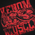 Koszulka Pretorian "Venom vs Muscle" - czarna