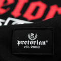 Bluza z kapturem Pretorian "Strength" - czarna