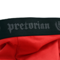 Bokserki Pretorian komplet 3 sztuk - czarne/czerwone/szare