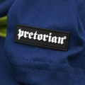 T-shirt Pretorian "Trouble Yellow Strap" - navy blue