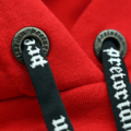  Women's Hoodie Pretorian "Run motherf*:)ker!" - red