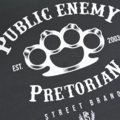 Bluza raglanowa Pretorian "Public Enemy" - grafitowa