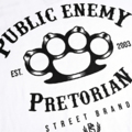 T-shirt Pretorian "Public Enemy" - white