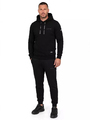 Bluza z kapturem Pretorian "Logo 3D black" - czarna