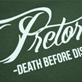 Bluza Pretorian "Death Before Dishonour" - khaki