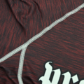 Rashguard short sleeve Pretorian  "Only for Winners" Burgundy