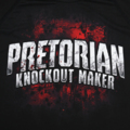 Rashguard short sleeve Pretorian "Knockout Maker"