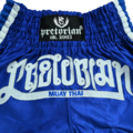 Spodenki Muay Thai Pretorian "Elite" - niebieskie