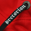 Hoodie Pretorian "Side" - red