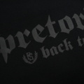 T-shirt Pretorian "Back to classic - black" - black