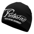 Beanie Pretorian "Death Before Dishonou" - black