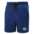 Cotton shorts Pretorian "PS" - Navy blue