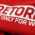 Hoodie Pretorian "Side" - red