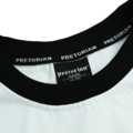 T-shirt Pretorian "Strength" - white/black