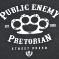 T-shirt Pretorian "Public Enemy" - graphite