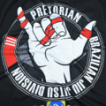 Sport T-shirt MESH Pretorian "Brazilian Jiu Jitsu"